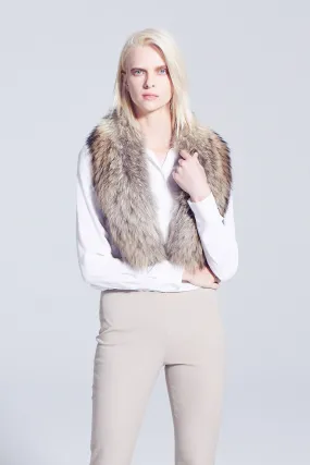 Ricky Raccoon Fur Collar