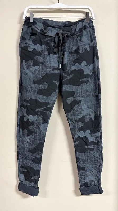 SKETCH CAMO CRINKLE JOGGER