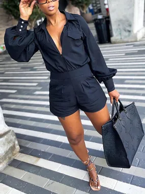 Solid Wide Graceful Leg Overall