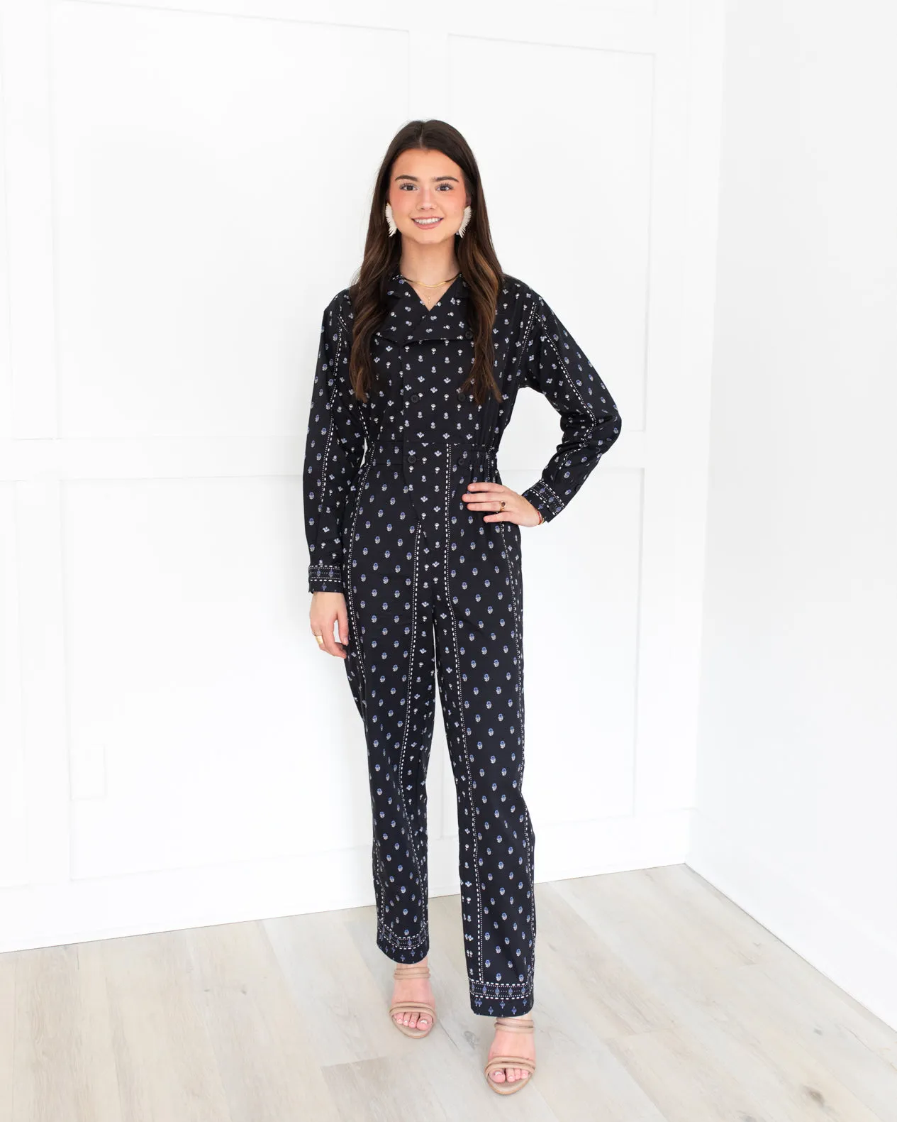 Southerland Jumpsuit in Welsh Border by Hunter Bell at