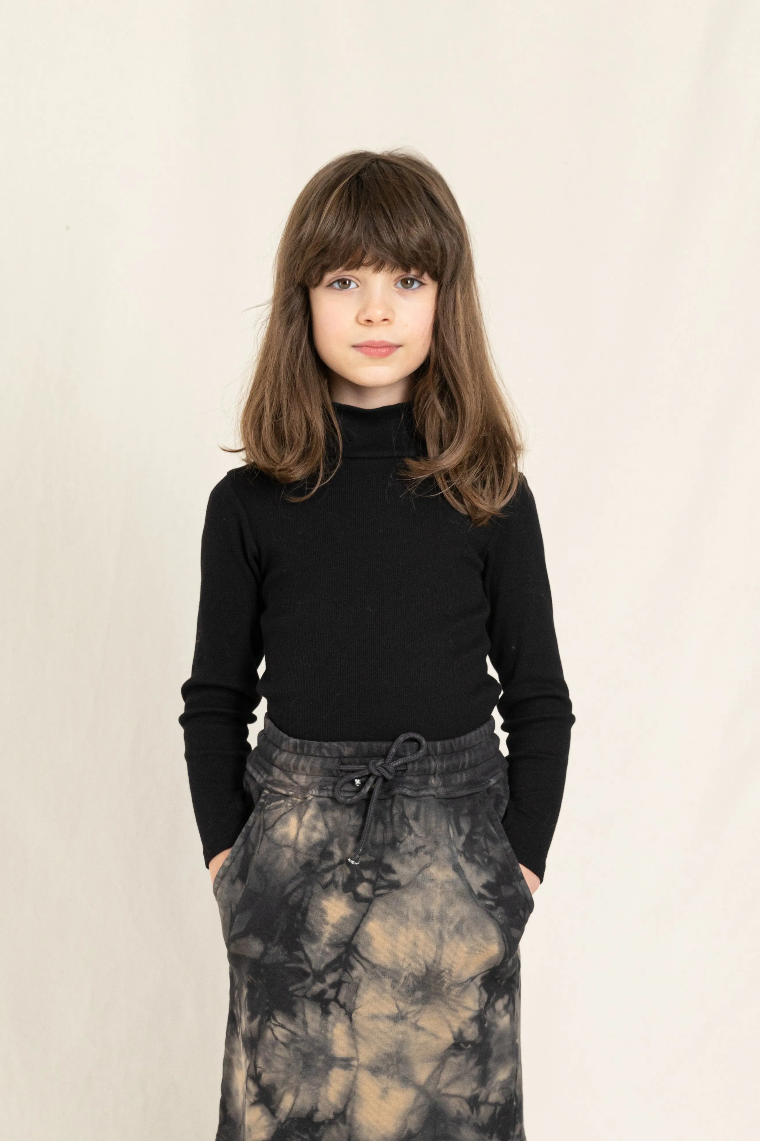 SPY Black - Turtleneck T-Shirt
