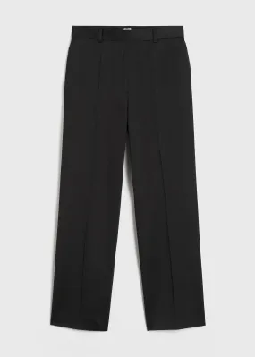 Straight Satin Trousers