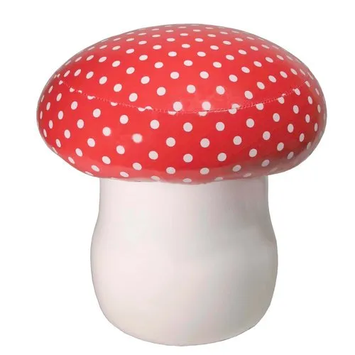 Streamline Imagined - Mushroom Toadstool - Accent Chair 14" H