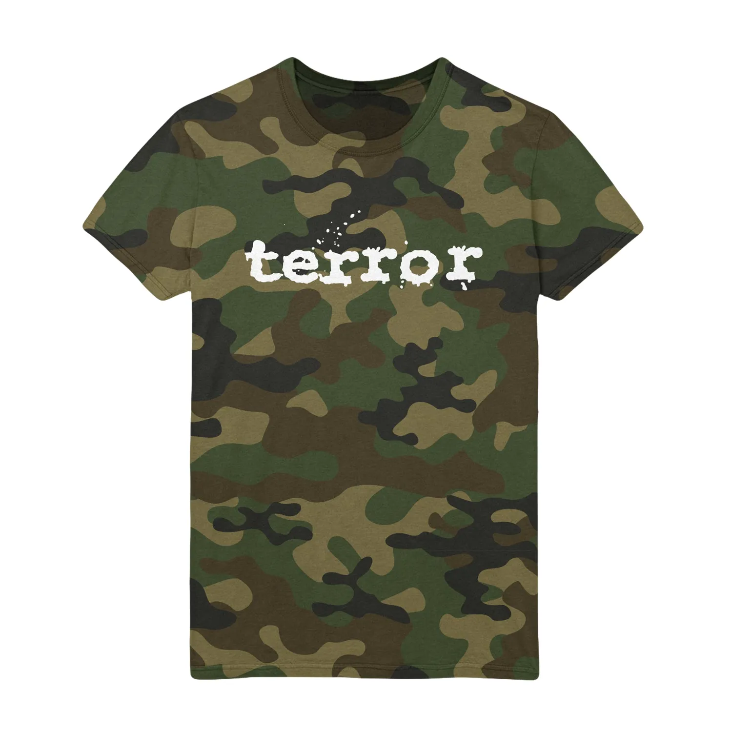 TERROR • Live Shot • Camo • T-Shirt