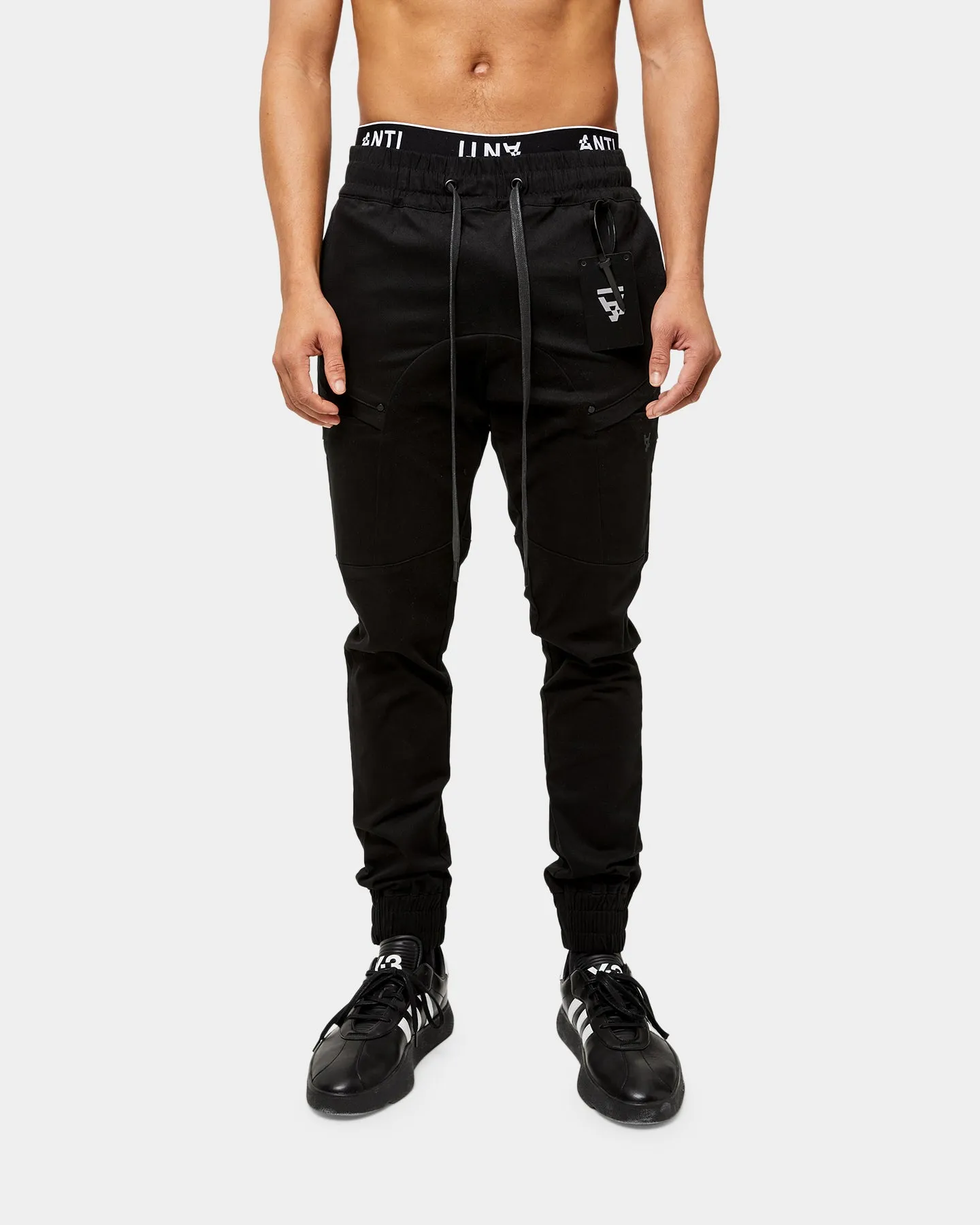 The Anti-Order Utilitarian Sneaker Joggers Black
