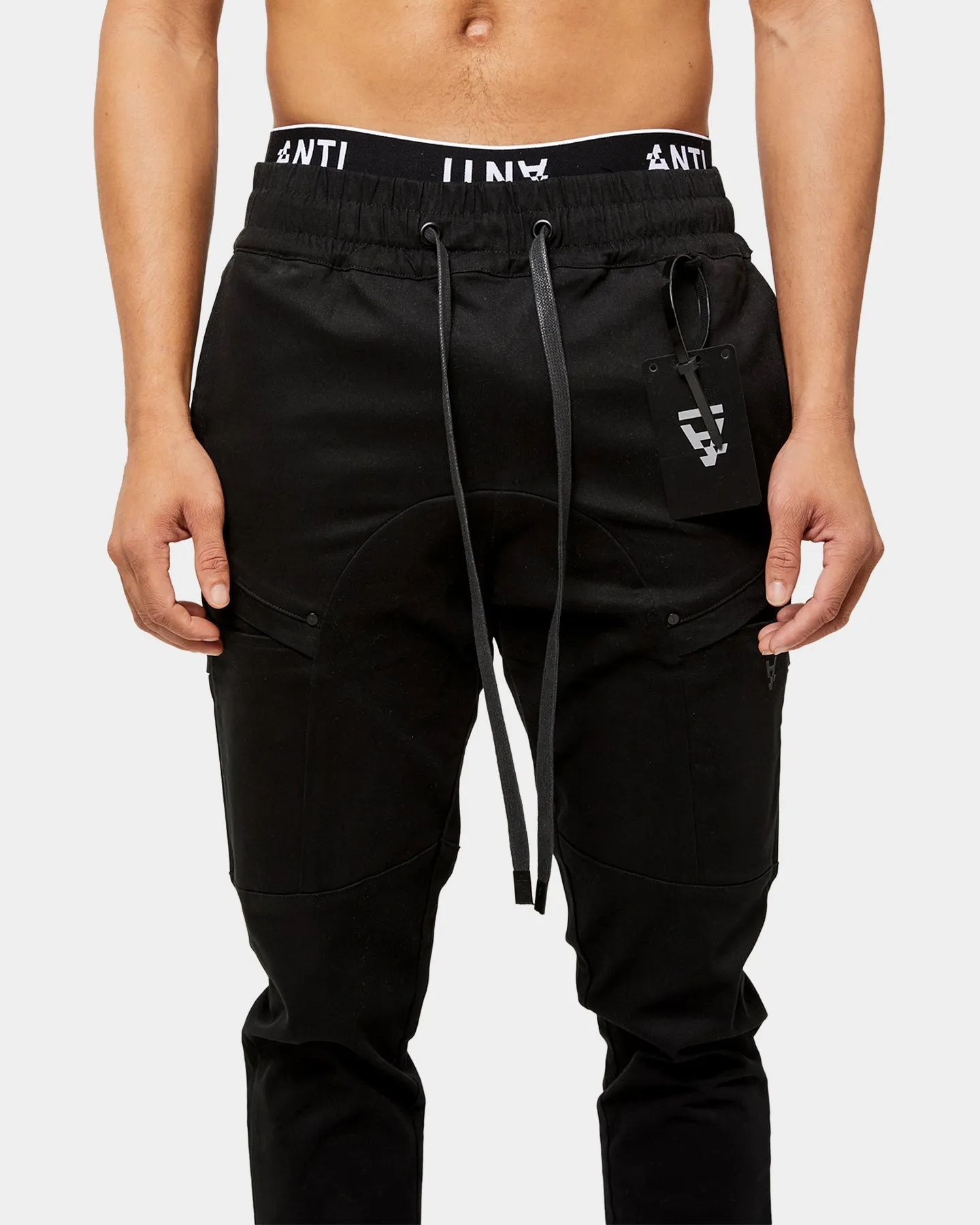 The Anti-Order Utilitarian Sneaker Joggers Black