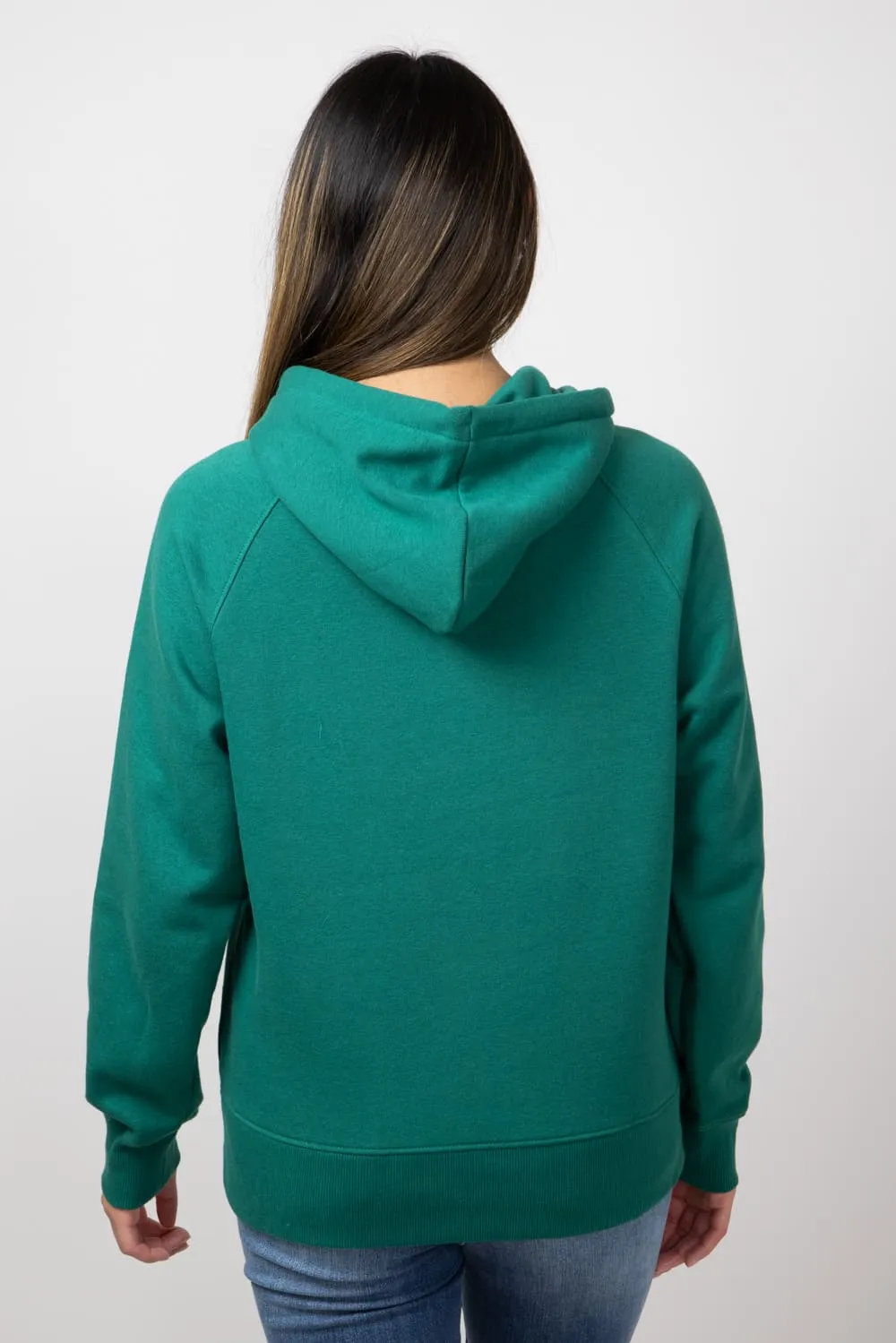 The North Face Evolution Hoodie for Women in Evergreen | NF0A88ZW-NL1