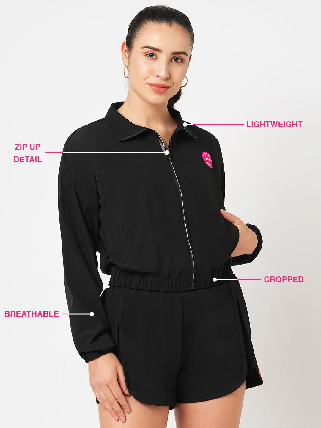The OG Black Cropped Jacket