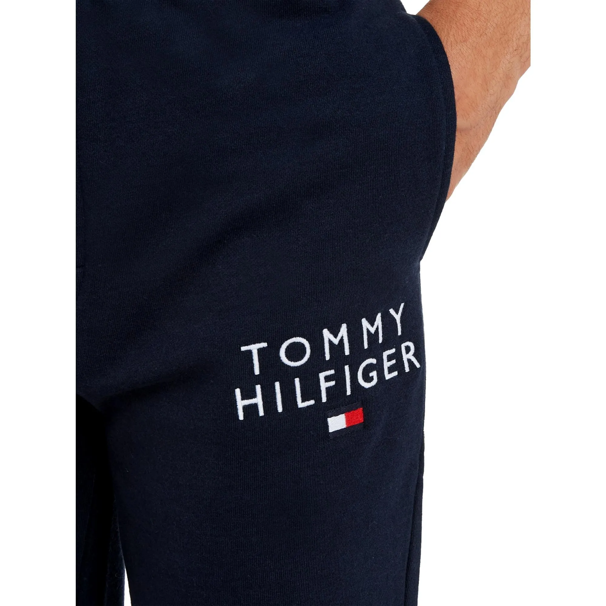 Tommy Hilfiger Men's Cuffed Leg Joggers - Desert Sky