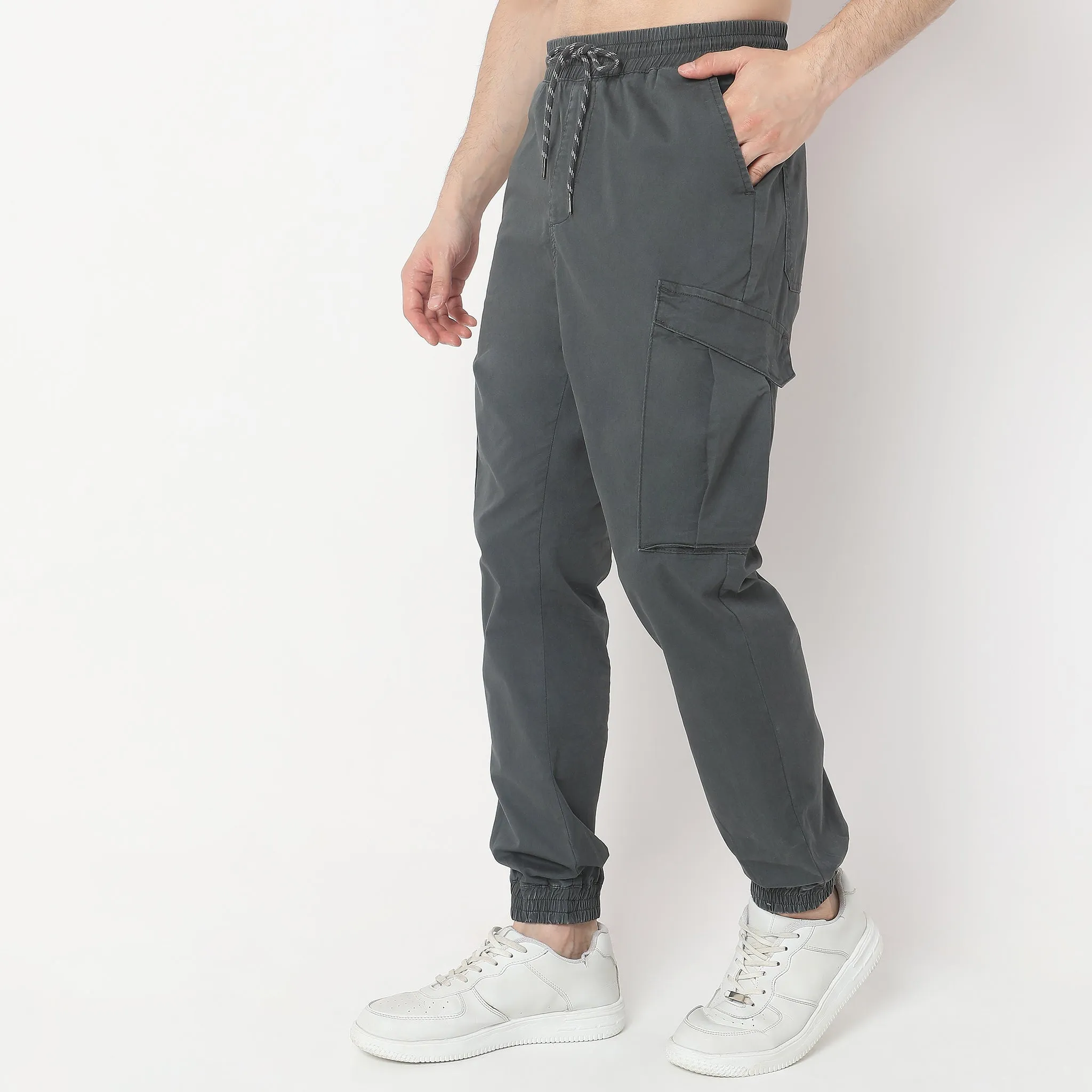 Trendy Jogger Cargos Cotton with E-fast® - Slim Fit