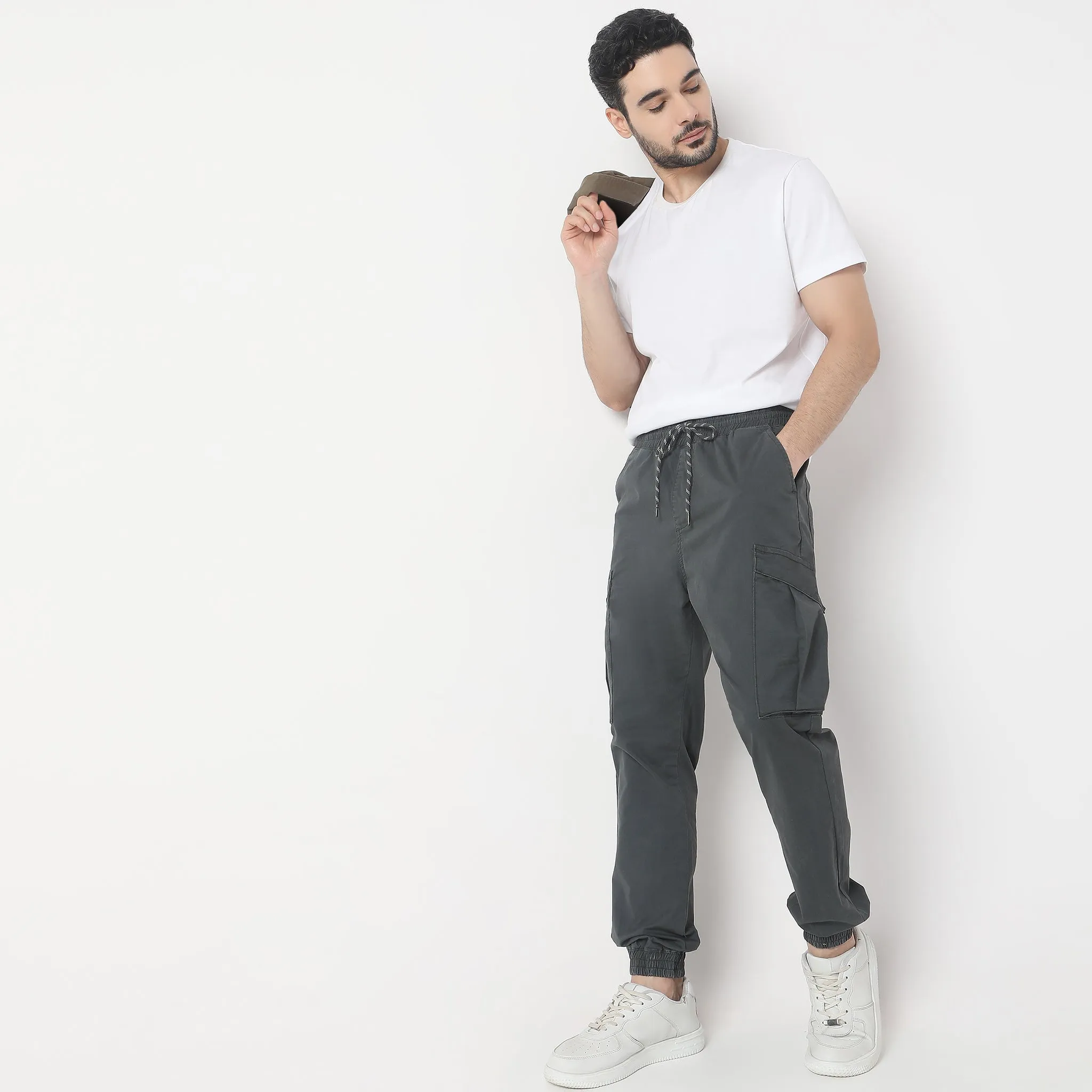 Trendy Jogger Cargos Cotton with E-fast® - Slim Fit