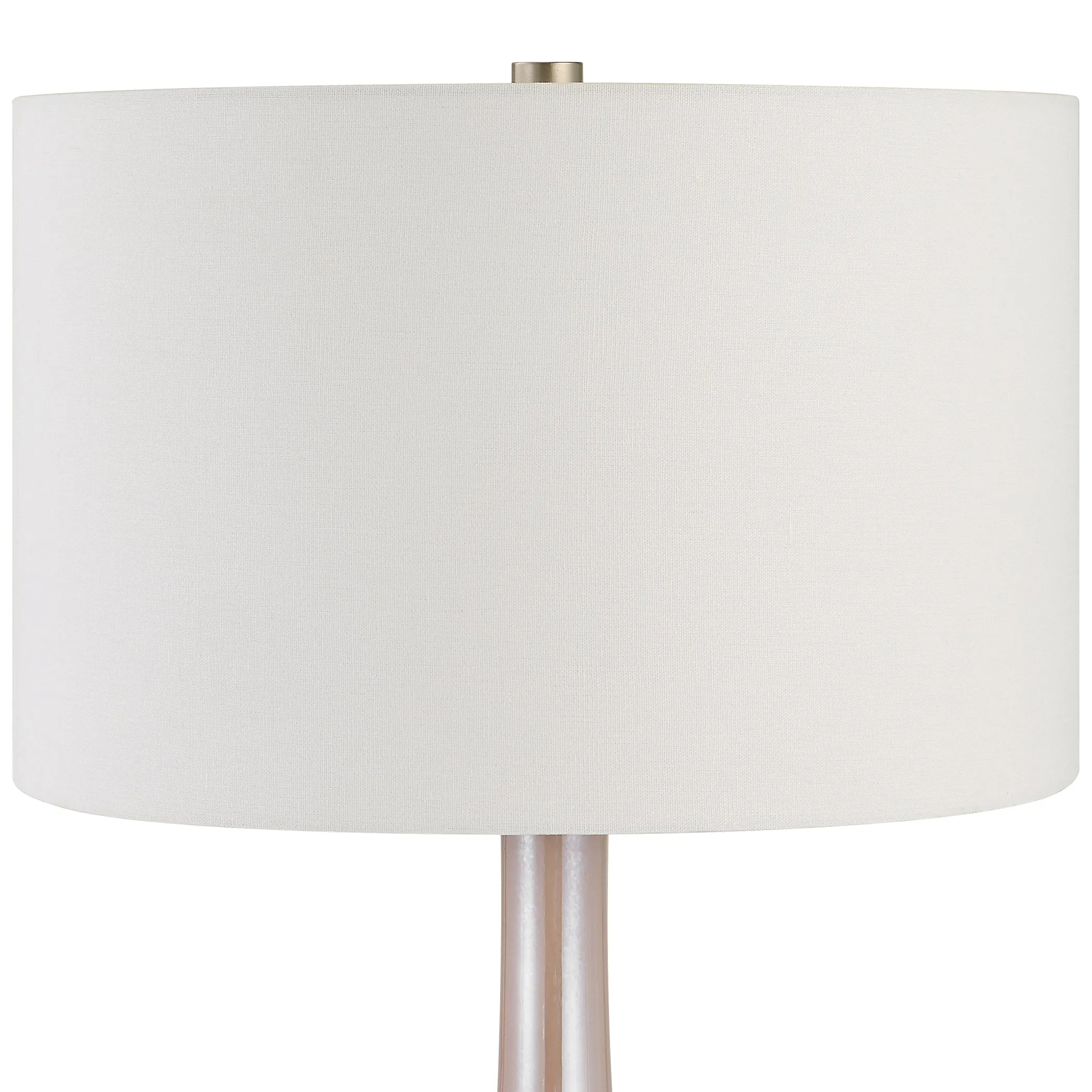 Uttermost Rosa Pink Glass Table Lamp