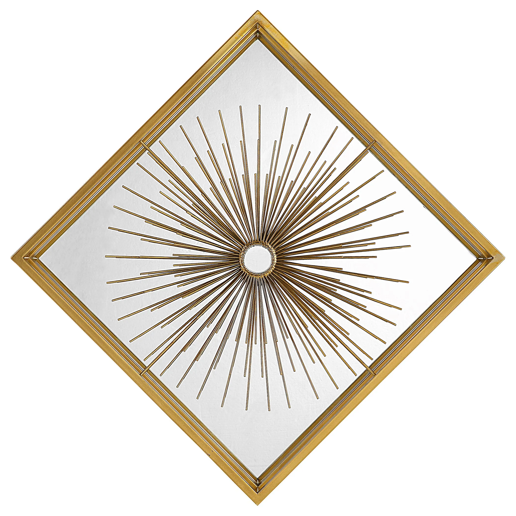 Uttermost Starlight Mirrored Brass Wall Decor
