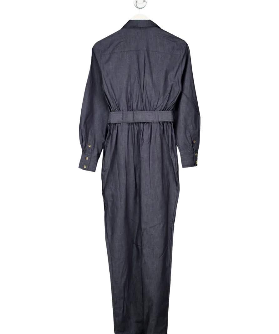 Vivere Blue Gabriel Denim Jumpsuit UK 8
