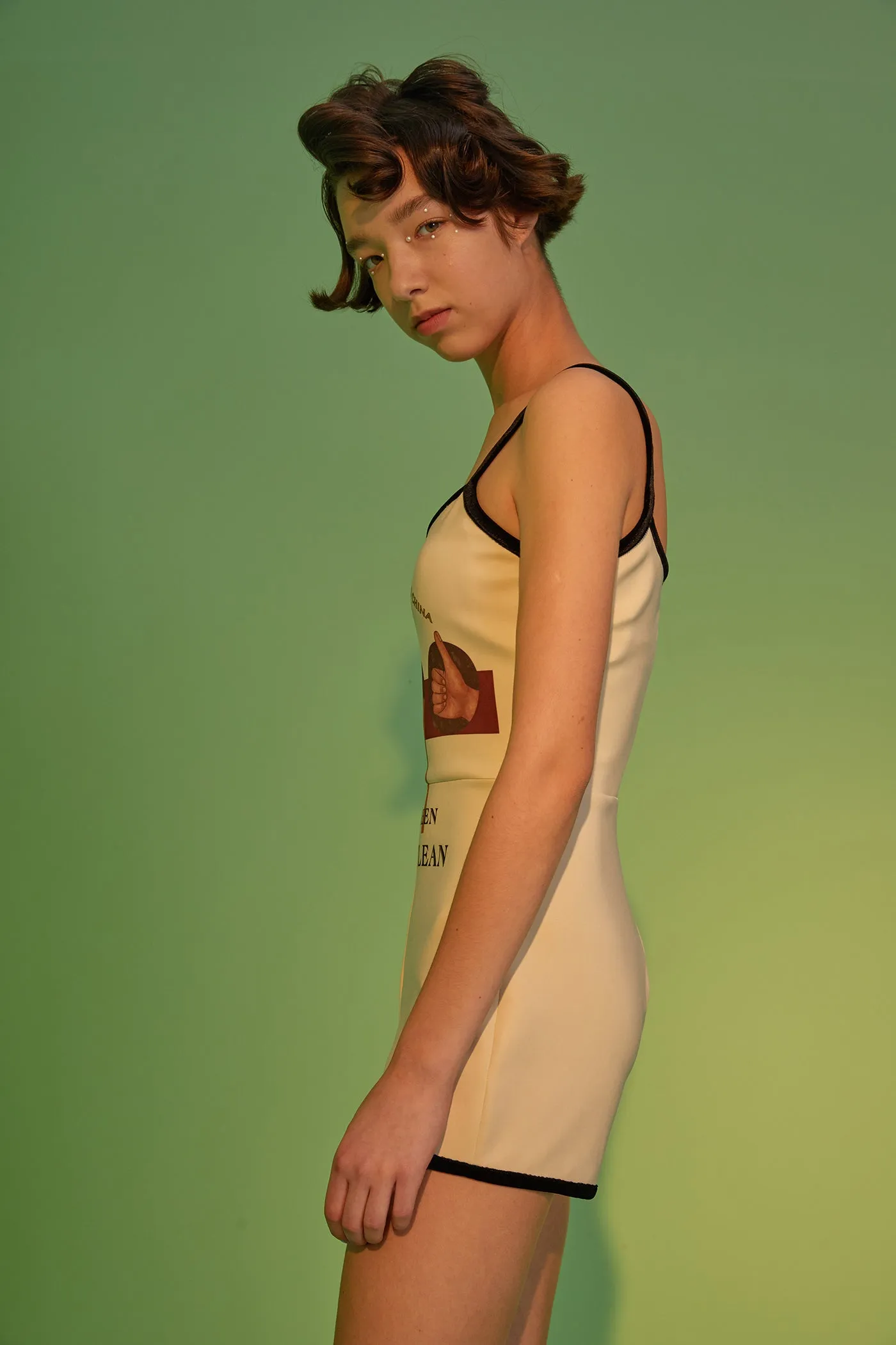 WXC | Thumb Up Sleeveless Jumpsuit