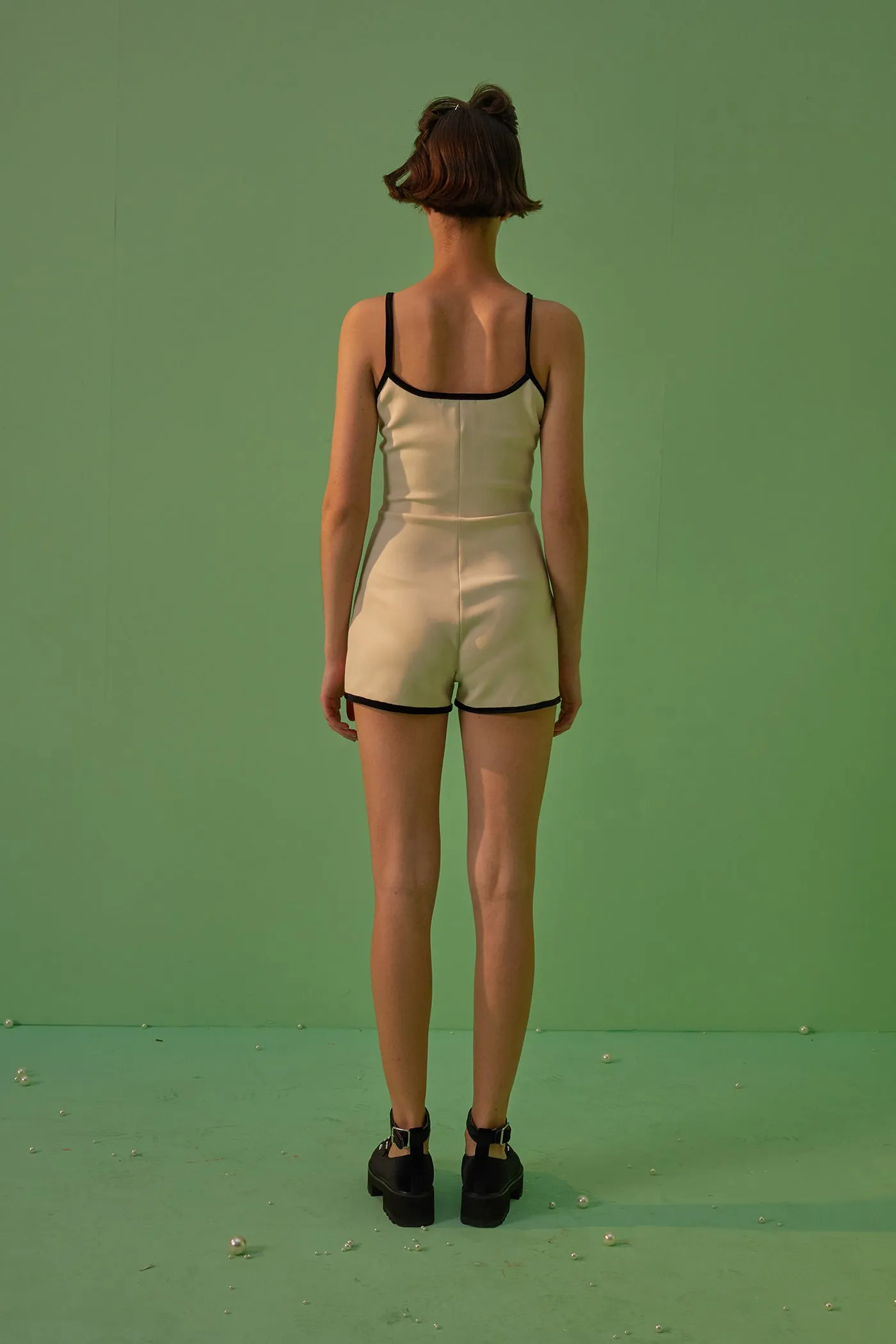 WXC | Thumb Up Sleeveless Jumpsuit