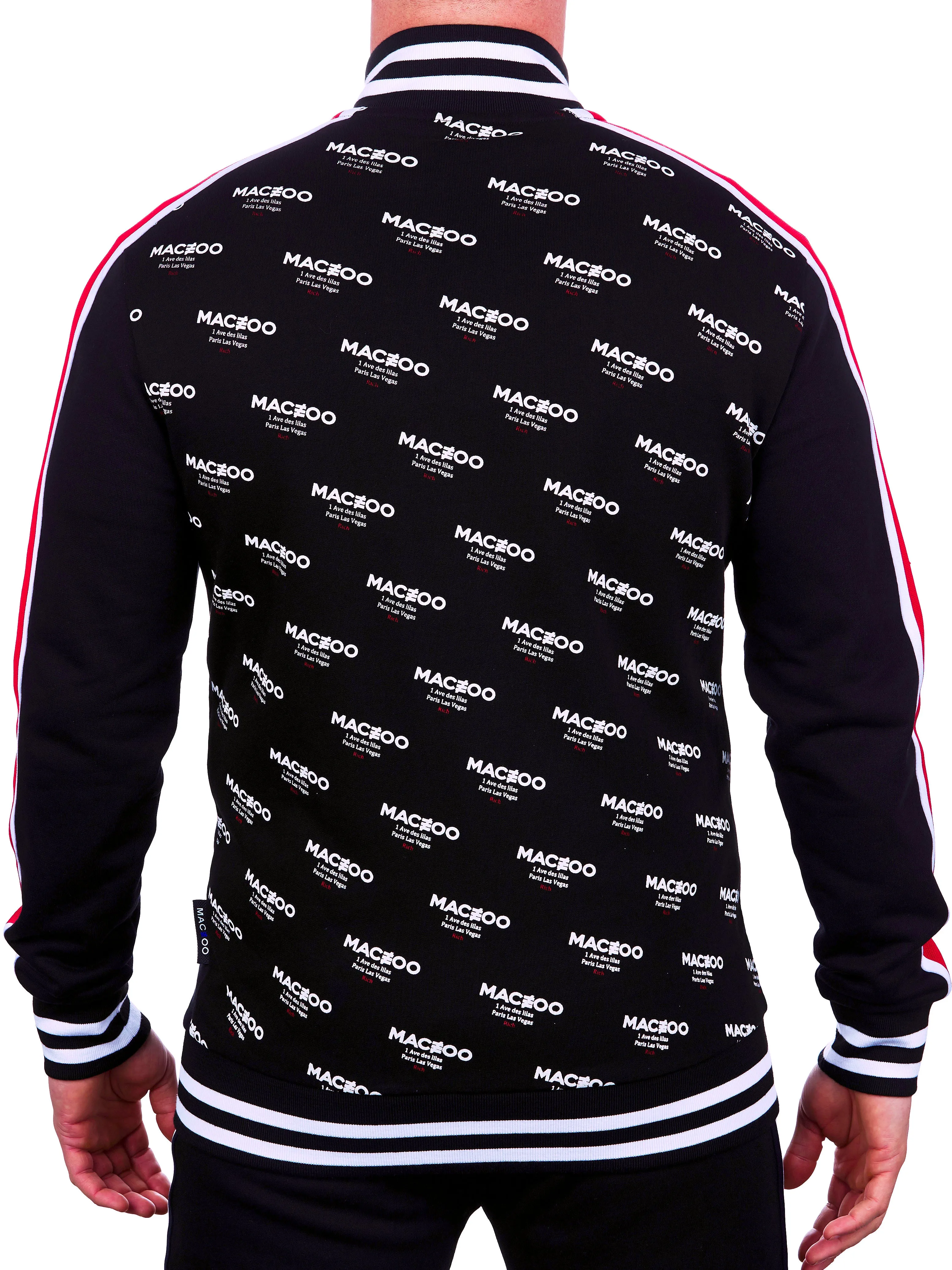 Zipper Stripe Black